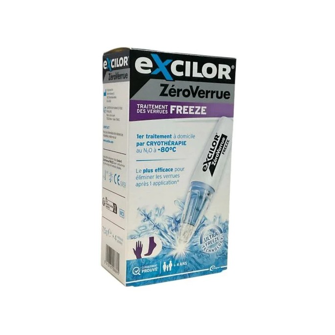 Excilor Zerroverru Freeze Flacon de 125 ml