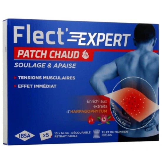 Flect Expert Emplâtres Chaleur Boîte de 5