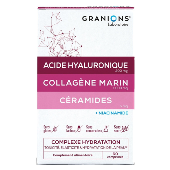 Granions acide hyaluronique comprimés