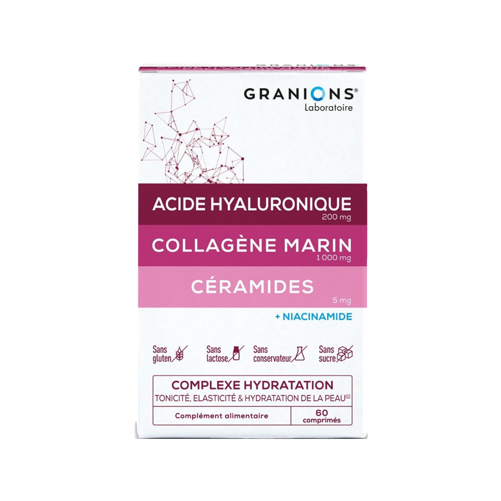 Granions acide hyaluronique comprimés