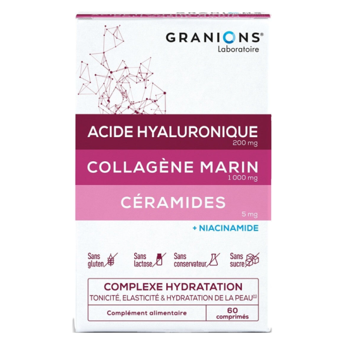 Granions acide hyaluronique comprimés