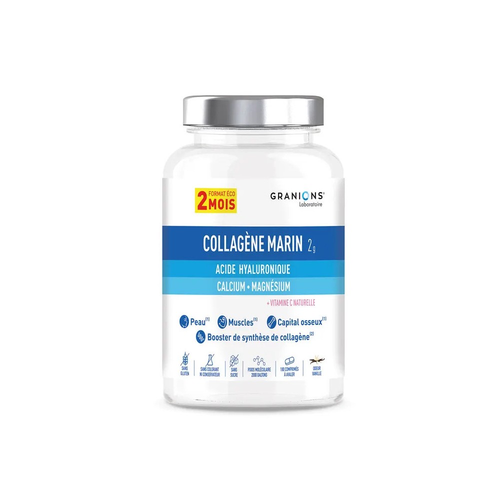 Granions collagène marin 180 comprimés