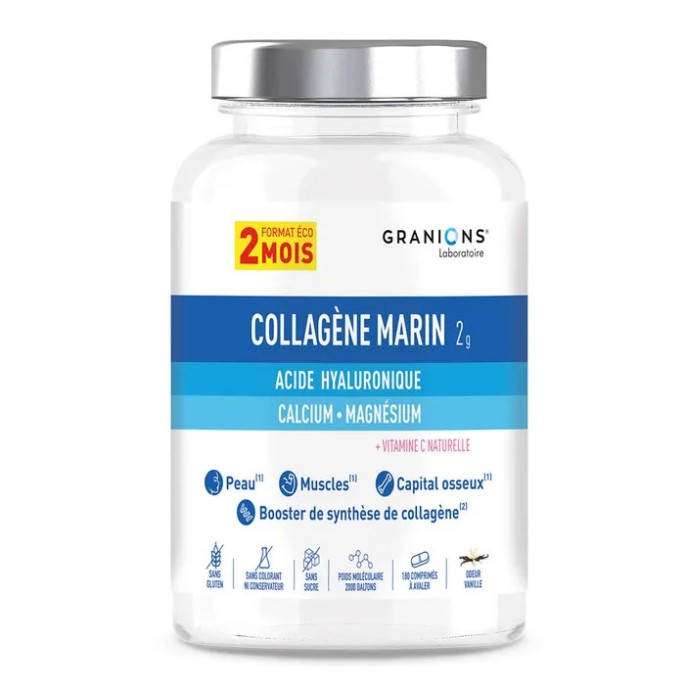 Granions collagène marin 180 comprimés