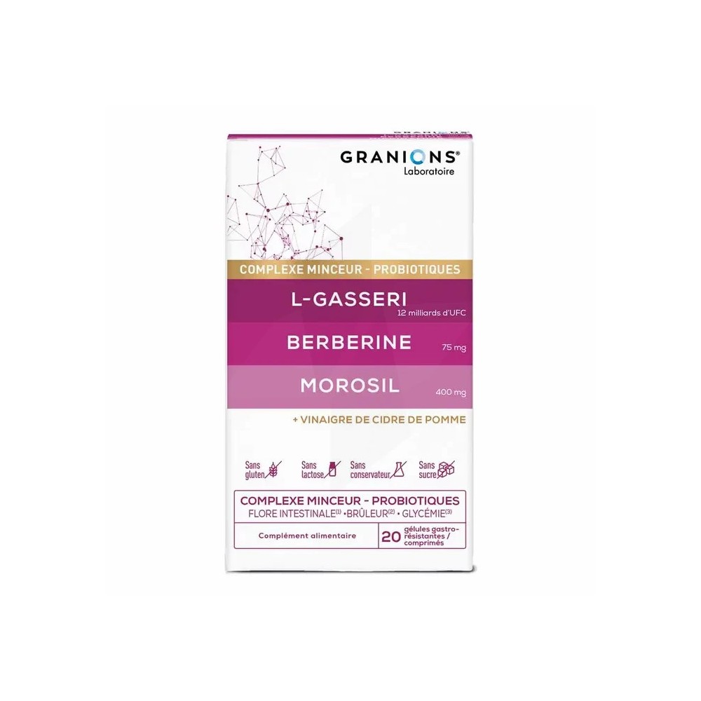 Granions complexe L Gasseri Morosyl comprimés