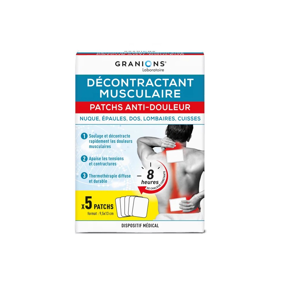 Granions Décontract Musc Patch