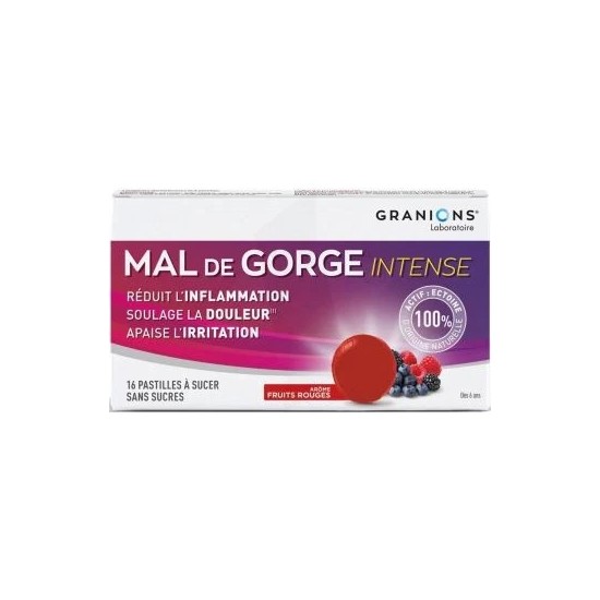 Granions gorge mal intense Pâtes 16 unités
