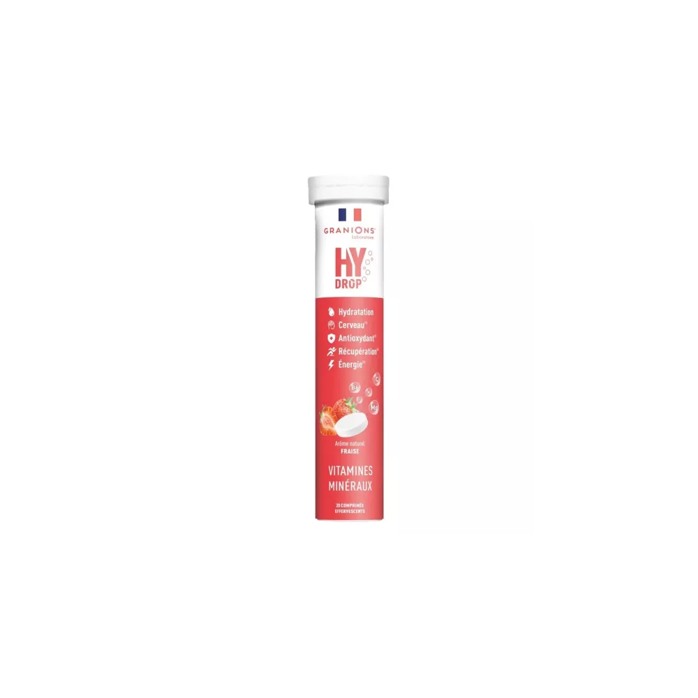Granions HydroP Fraise 20 comprimés