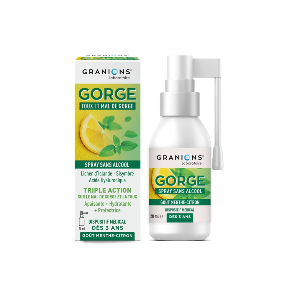 Granions Nez-Gorge Spray Gorge 20 ml