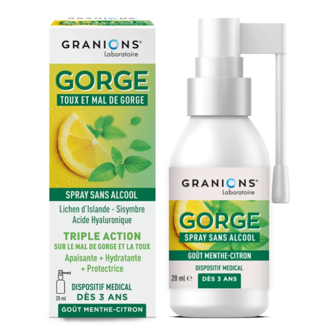 Granions Nez-Gorge Spray Gorge 20 ml