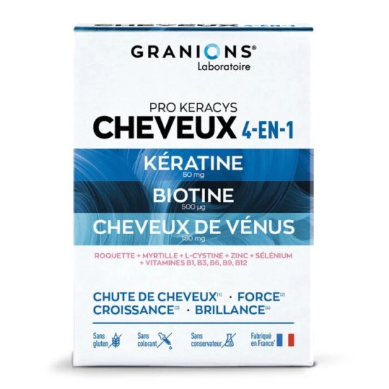 Granions Pill Keracys - Complément Cheveux Ongles