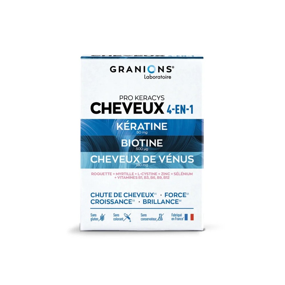 Granions Pill Keracys - Complément Cheveux Ongles