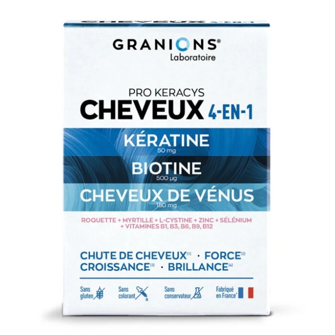 Granions Pill Keracys - Complément Cheveux Ongles