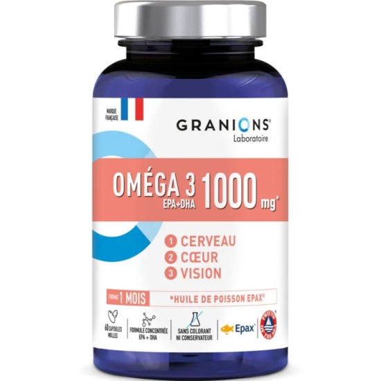 Granions Pill Omega 3 1g Comprimés