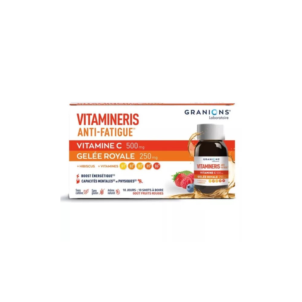 Granions Vitamineris Energie Shot 25 ml x10