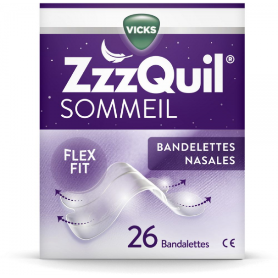 ZZZQUIL Bandelettes Nasales 26 unités