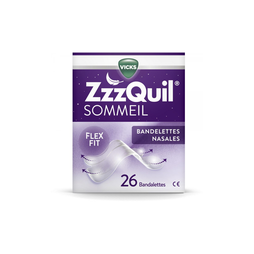 ZzzQuil Bandelettes Nasales 26 unités