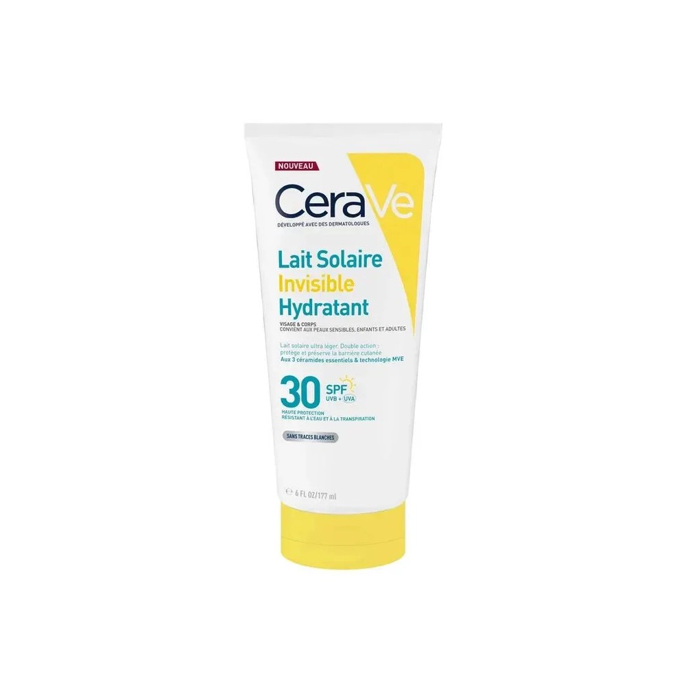 CeraVe Lait Solaire Invisible SPF30 177 ml
