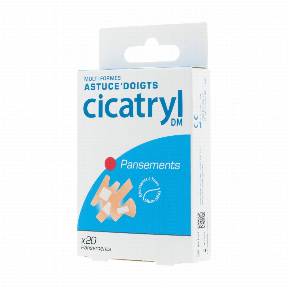 Cicatryl Pans Astuc Doigt 20