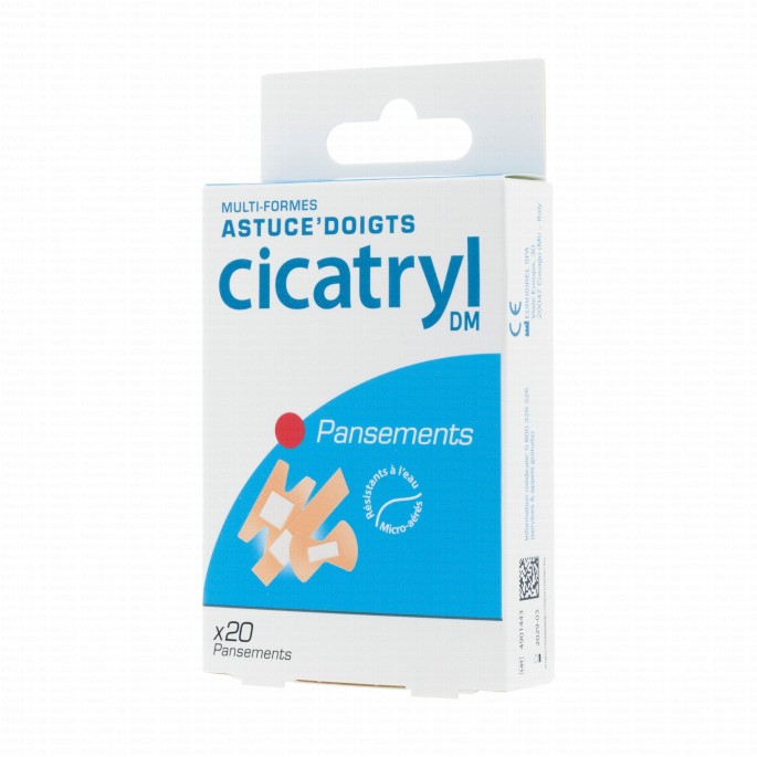 Cicatryl Pans Astuc Doigt 20