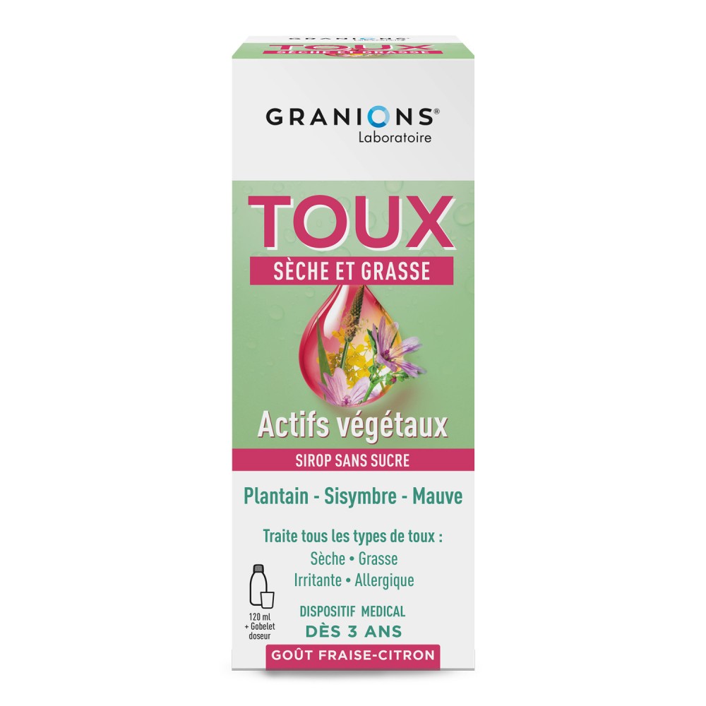 Granions Nez-Gorge Sirop 120 ml