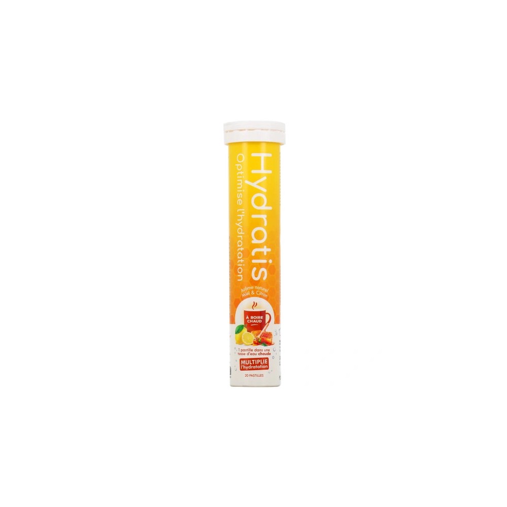 Hydratis Miel Citron Effervescent 20 Pastilles