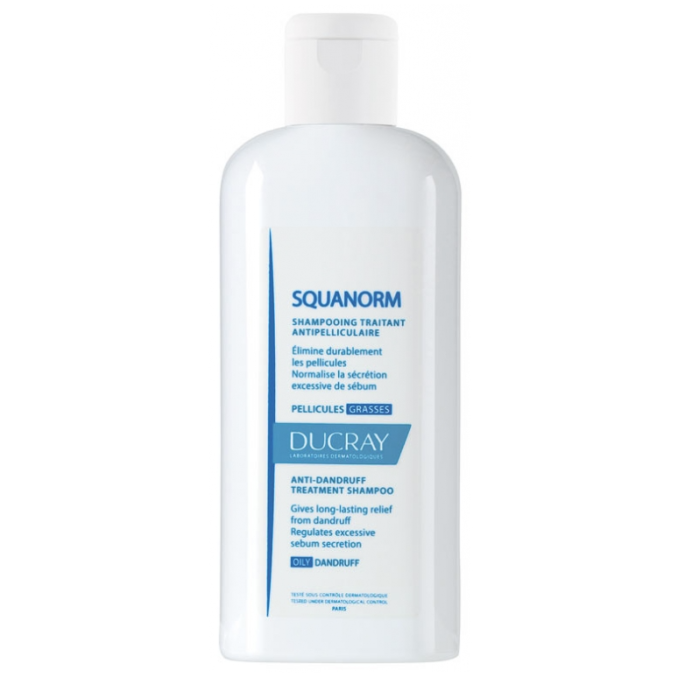 Ducray Squanorm Shampooing Pellicules Grasses