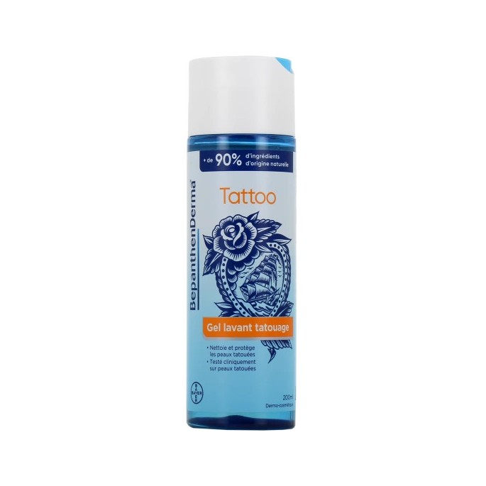 Bepanthen Derma Tatoo Gel Lavant 200 ml