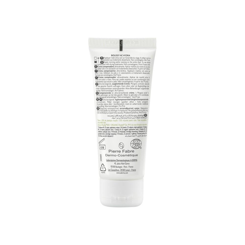 A-Derma Biology AC Hydra Crème 40 ml