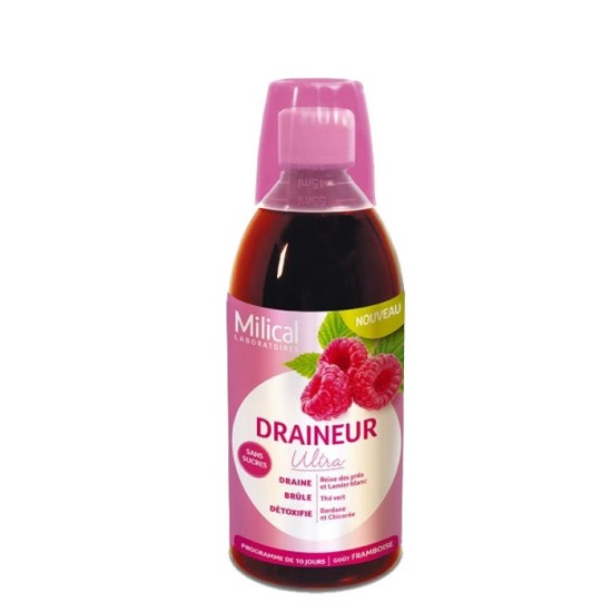 MILICAL DRAINEUR FRAMBOISE 500ML