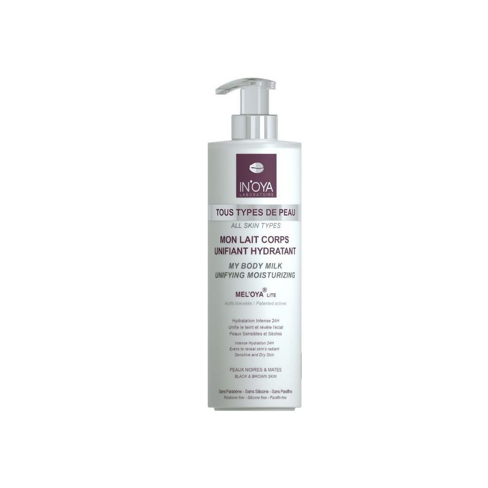 In Oya Mel'oya Lait Unifiant Hydratant Flacon 400 ml