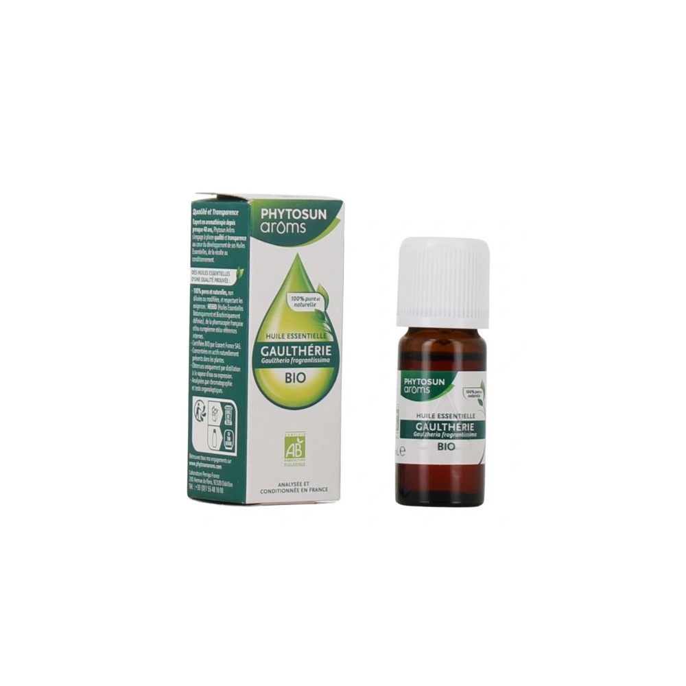 Phytosun Arôms Huile Essentielle Gaulthérie Bio 10 ml