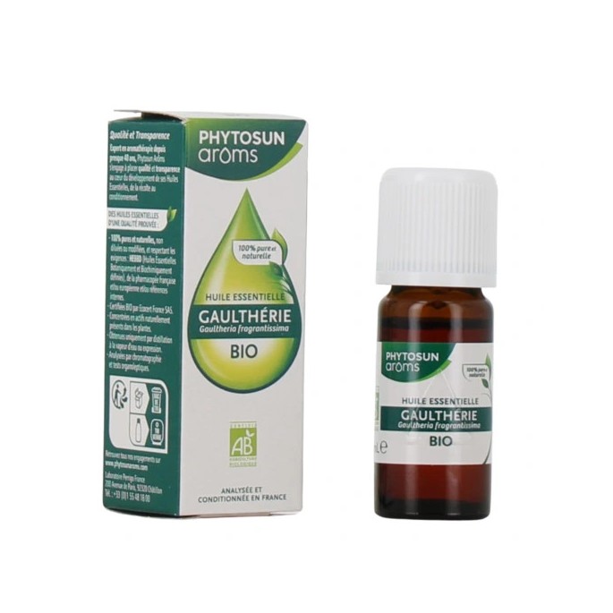 Phytosun Arôms Huile Essentielle Gaulthérie Bio 10 ml
