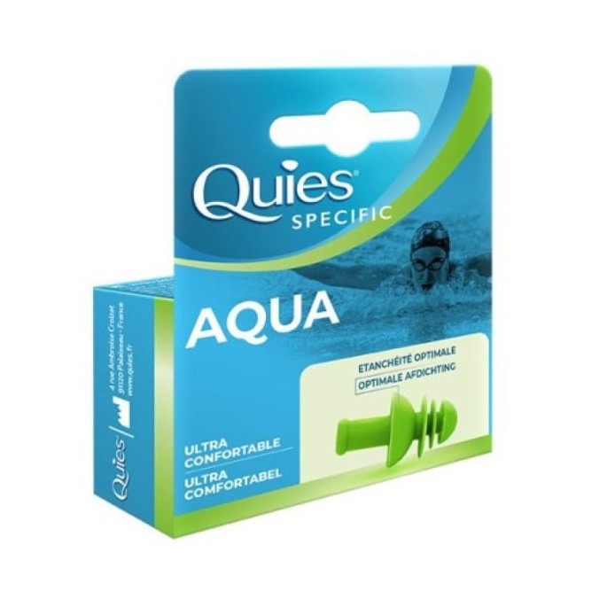Quies Aqua Protections Auditives 2 Unités