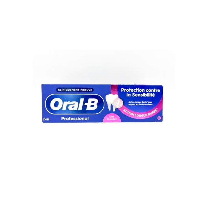 ORAL B DENT PROTECTION SENSIBILITE 75ML