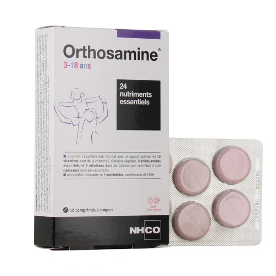 NHCO ORTHOSAMINE 3-18 ANS CPR B/16