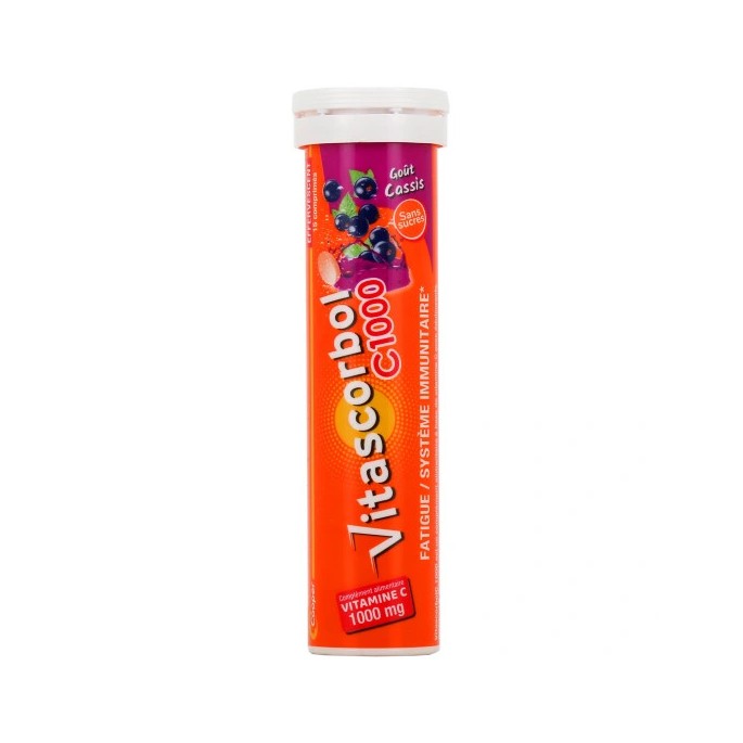 VITASCORBOL C1000 CASSIS EFF CPR B/15