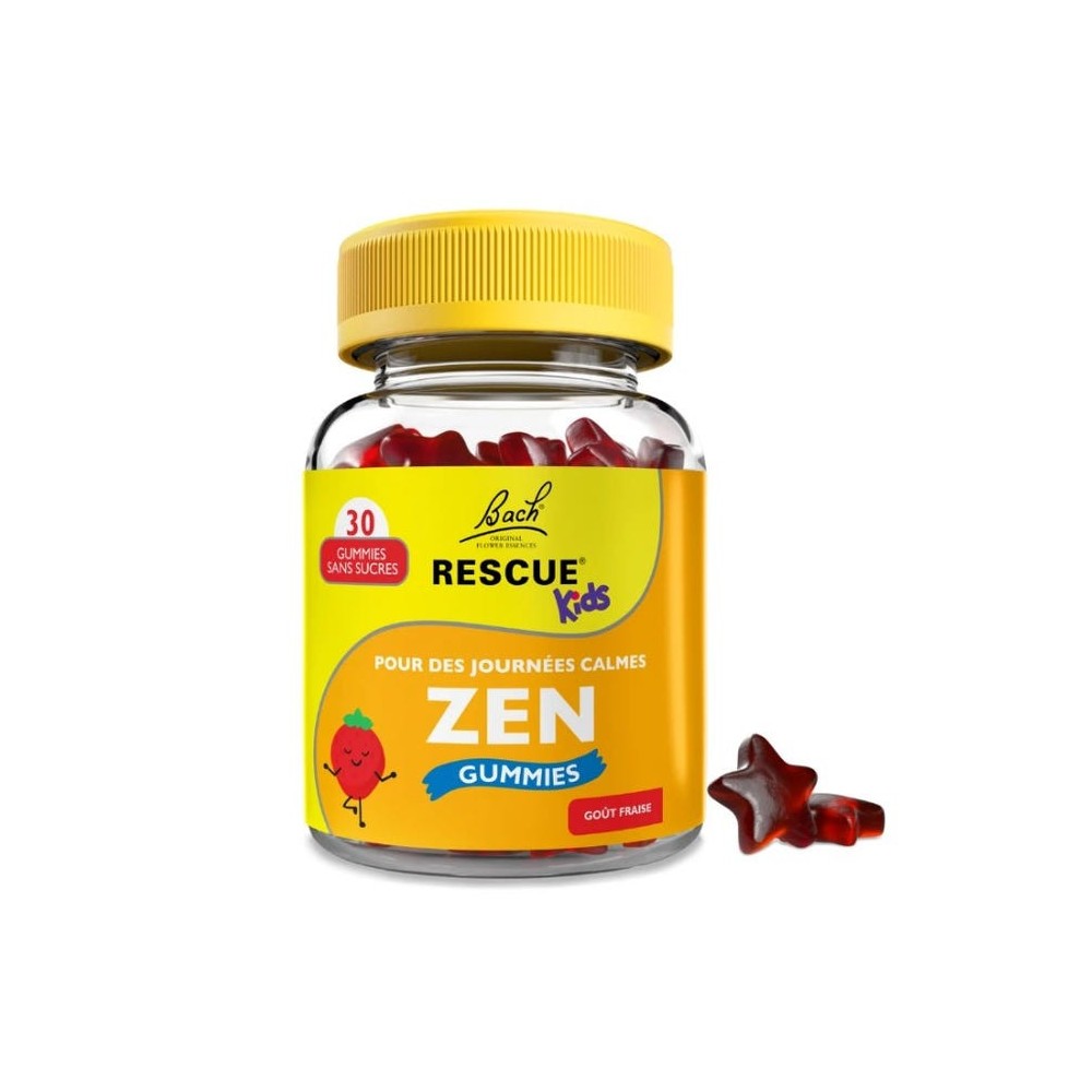 Rescue Kids Gummies Fraise 30 Unités