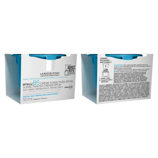 RPOS HYALU B5 CREME SURACTIVEE SPF30 50ML RECH