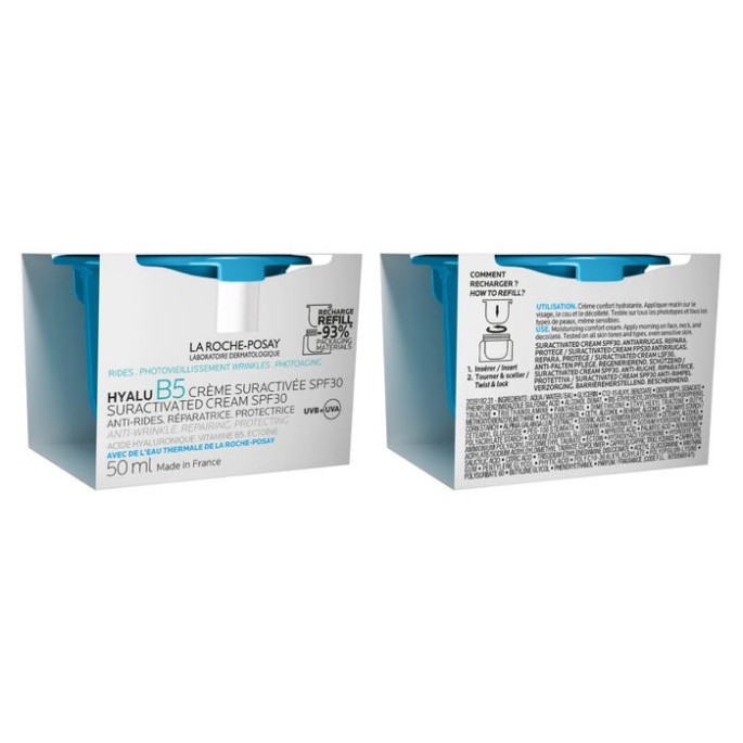 La Roche-Posay Hyalu B5 Crème Suractivée SPF30 Recharge 50 ml