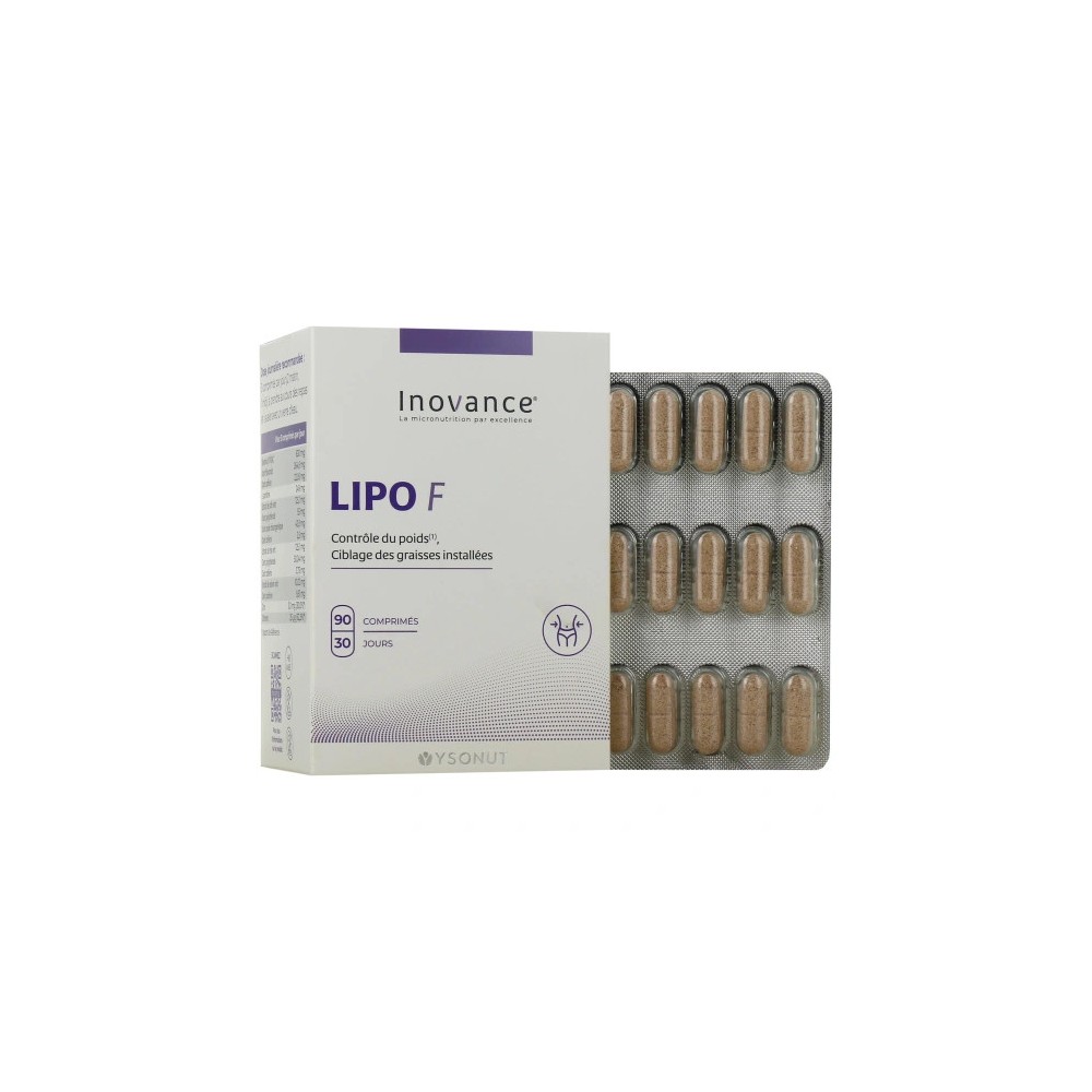 Inovance Lipo F Comprimés 90