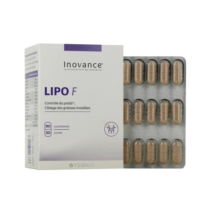 Inovance Lipo F Comprimés 90