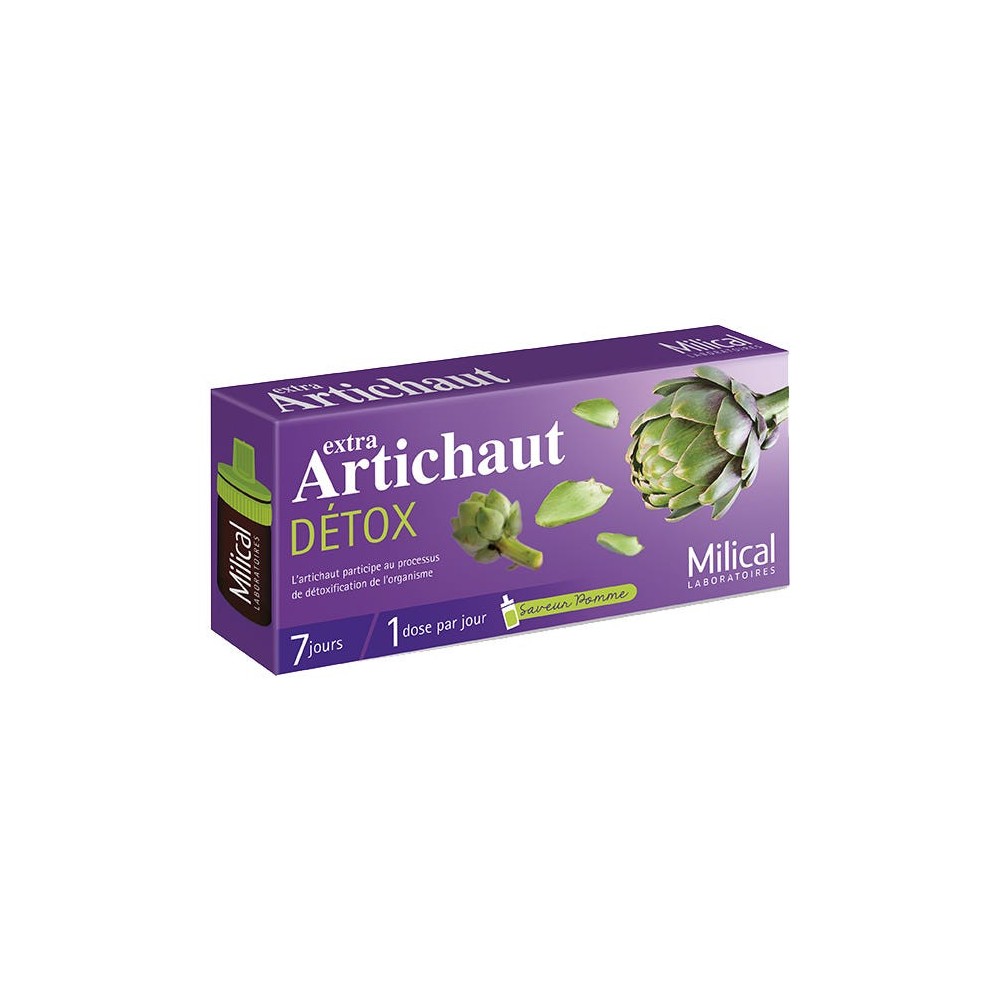 Milical Extra Artichaut Détox 7 Doses