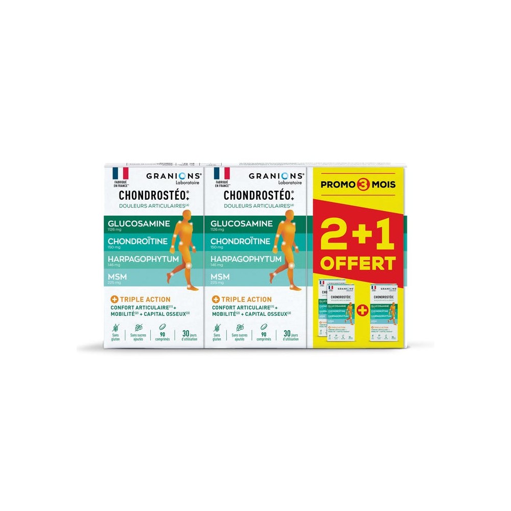 Granions Chondrostéo Articulations 270 Comprimés