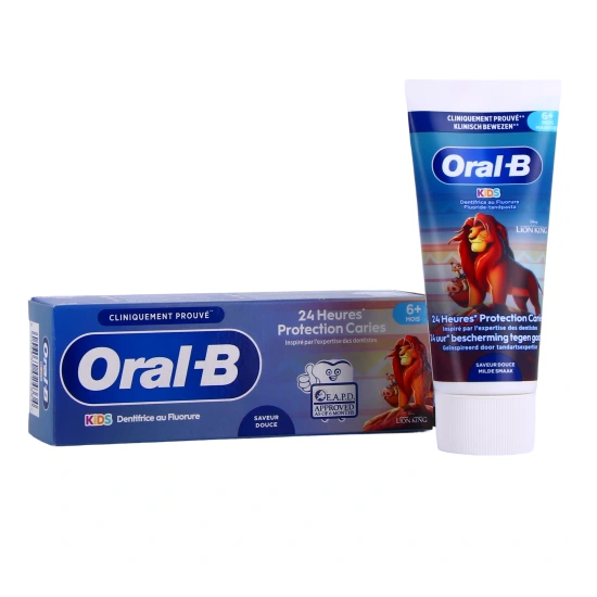 ORAL B KIDS DENTIFRICE LION KING T/ 60ML