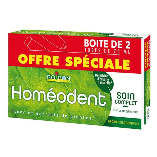 HOMEODENT CHLORO. DENTIF. 75MLX2 DUO