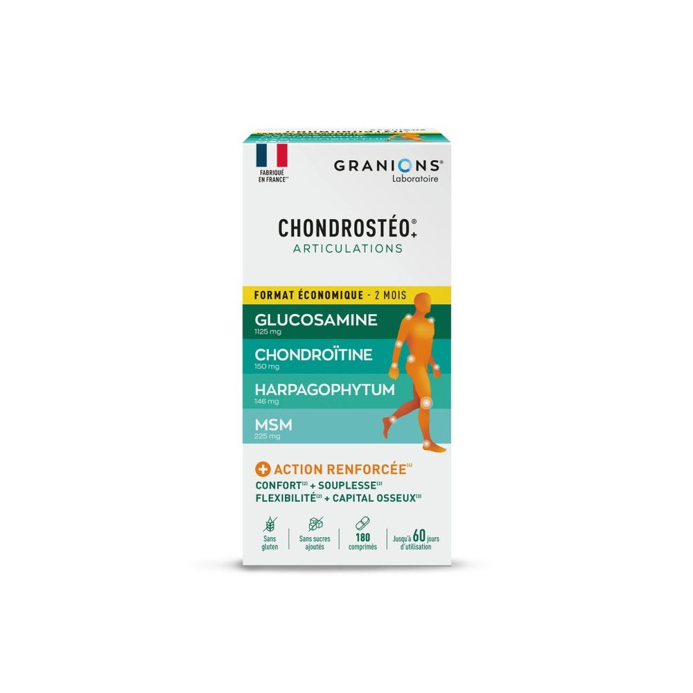 CHONDROSTEO 180 COMPRIMES 2 MOIS