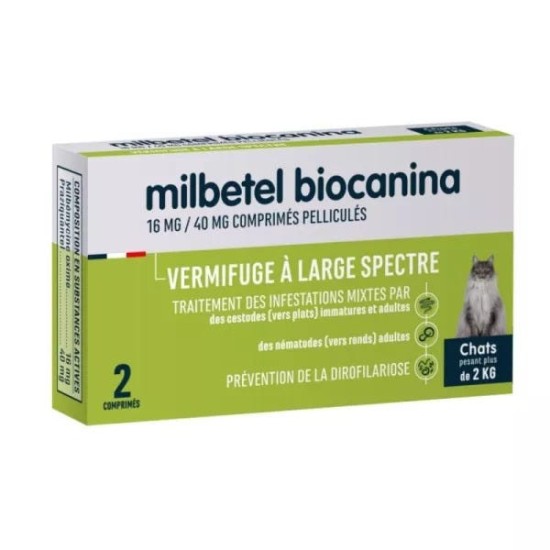 BIOCANINA MILBETEL CHAT CPR B/2