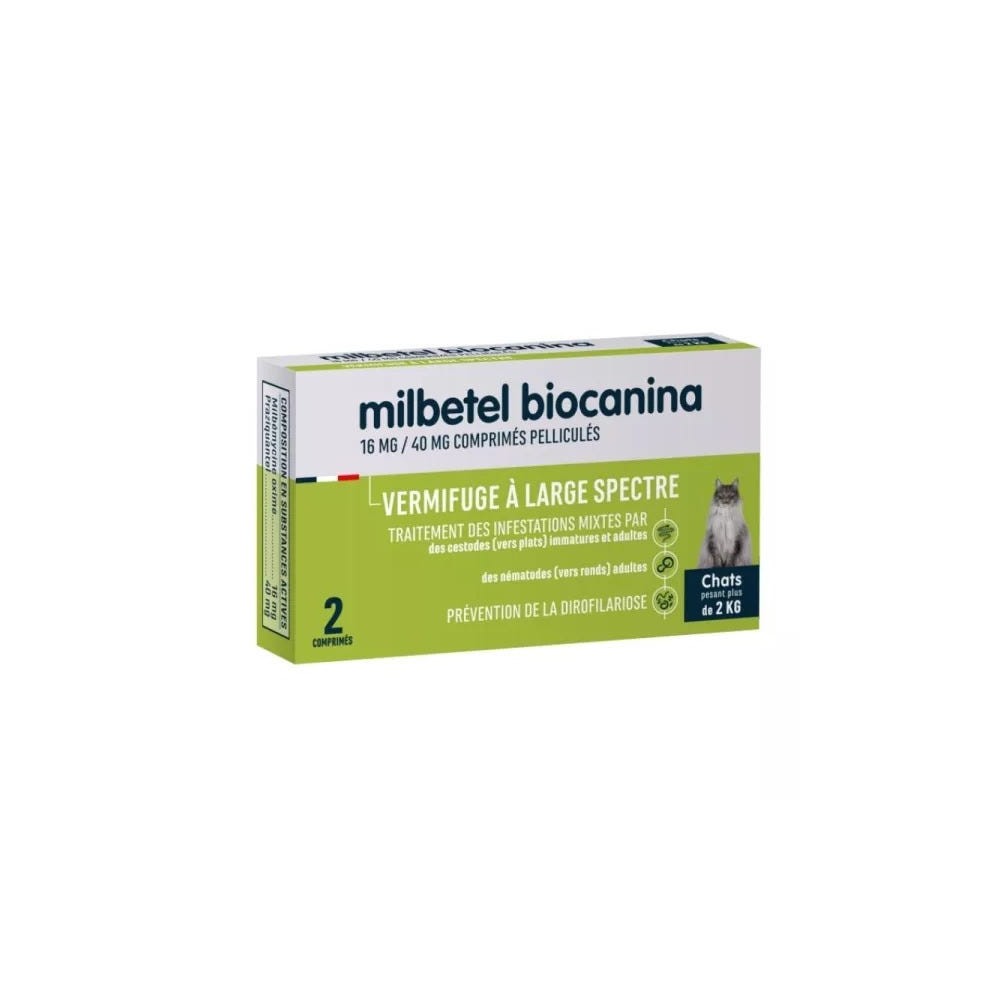 BIOCANINA MILBETEL CHAT CPR B/2