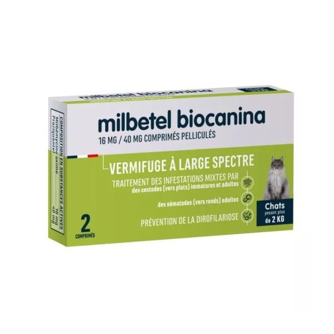 BIOCANINA MILBETEL CHAT CPR B/2