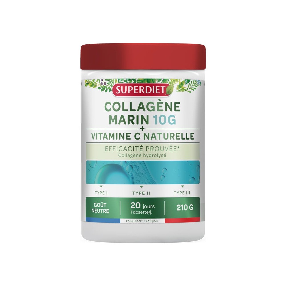 Superdiet Collagène Poudre 210 g